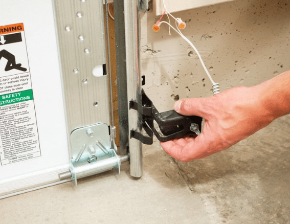 Garage Door Sensor Installation